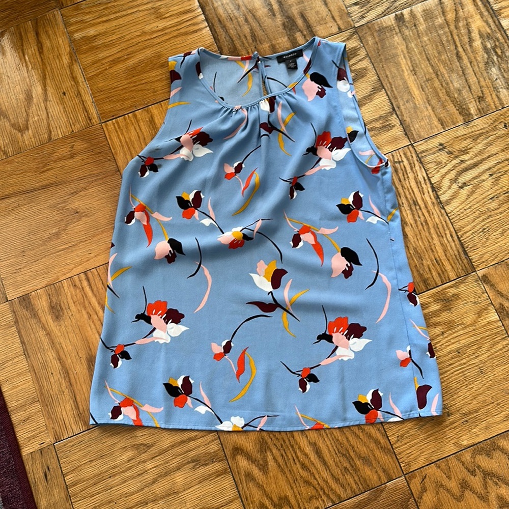 Halogen floral blouse